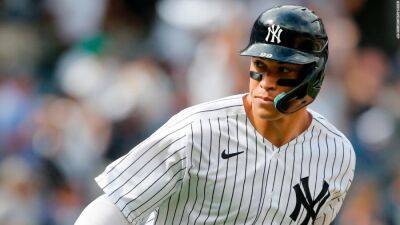Alex Rodriguez - Aaron Judge hits 54th home run of season, tying Yankees record, then heads to watch US Open - edition.cnn.com - Usa - New York - Los Angeles - state Minnesota - county Barry