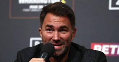 Eddie Hearn reveals why he doubts Tyson Fury vs Anthony Joshua fight will happen