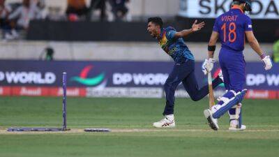 Virat Kohli - India vs Sri Lanka: Stumps Go Flying As Virat Kohli Is Clean Bowled For A Duck In Asia Cup Clash. Watch - sports.ndtv.com - India - Dubai - Sri Lanka - Pakistan
