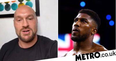 Anthony Joshua - Eddie Hearn - Frank Warren - Tyson Fury reveals ‘take it or leave it’ offer to Anthony Joshua is 60-40 split - metro.co.uk - Ukraine