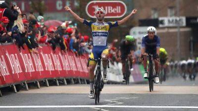 Kamiel Bonneu bags stage three on Tour of Britain - rte.ie - Britain - Belgium - Ireland - Israel