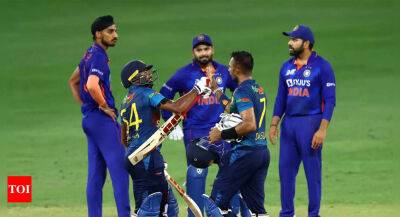 Ravi Bishnoi - Dasun Shanaka - India vs Sri Lanka Highlights: India all but out of Asia Cup after Sri Lanka outsmart Rohit Sharma’s men in another thriller - timesofindia.indiatimes.com - Uae - India - Sri Lanka