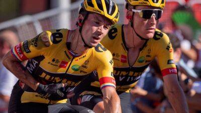 Mads Pedersen takes stage 16 of Vuelta a Espana as crash dents Primoz Roglic's chances