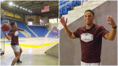 Louisiana basketball coach breaks world record for longest hoop shot ever