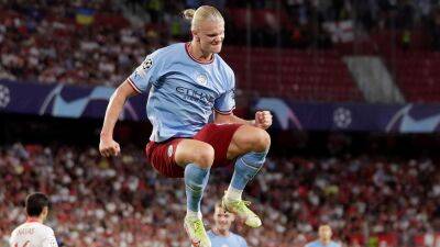 Pep Guardiola thankful for Erling Haaland's 'incredible numbers' but warns Manchester City against relying on him