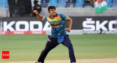 Asia Cup - Asia Cup 2022, India vs Sri Lanka: From bowling pace to shedding fat, Maheesh Theekshana has seen it all - timesofindia.indiatimes.com - Ireland - India - Sri Lanka