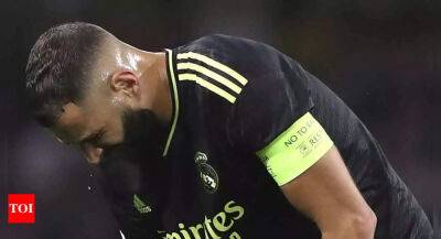 Karim Benzema injured in Real Madrid's win over Celtic in Champions League