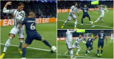 PSG’s Marco Verratti wriggles out of tight corner with silky Champions League touch vs Juve