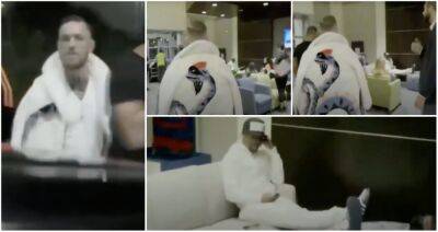 Conor McGregor vs Floyd Mayweather: UFC & boxing legends' awkward 2017 airport meet