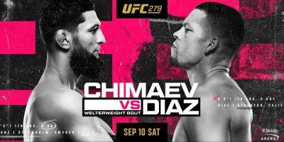 What is the fight card for UFC 279?