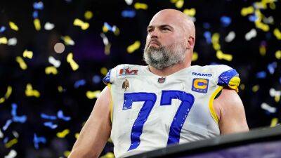 Super Bowl champ Andrew Whitworth looks forward to Hall of Fame conversation, talks broadcasting move