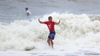 Surfing-Igarashi puts Olympic pressure behind him and sets sights on WSL gold - channelnewsasia.com - Brazil - Japan -  Tokyo - Los Angeles - state California