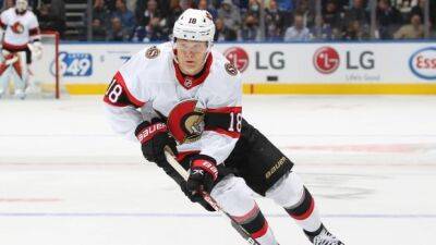 Senators sign young centre Tim Stützle to 8-year, $66.8M contract extension