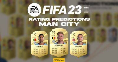 Manchester City FIFA 23 rating predictions with big upgrades