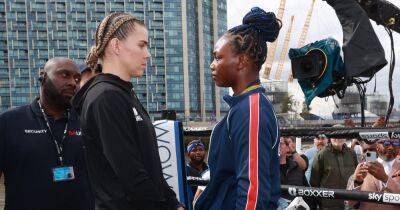 Claressa Shields vs Savannah Marshall: Rivals face off on a boat down the River Thames