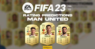 Manchester United FIFA 23 rating predictions with Cristiano Ronaldo downgraded