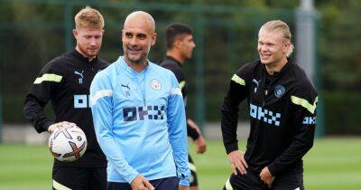 Erling Haaland is giving De Bruyne what he deserves at Man City as Guardiola issues challenge