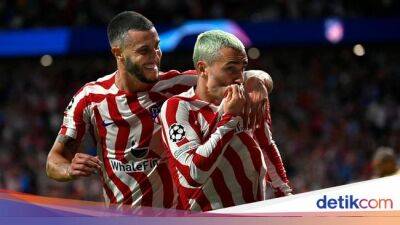 Axel Witsel - Marcos Llorente - Wanda Metropolitano - Antoine Griezmann - Yannick Carrasco - Rodrigo De-Paul - Mario Hermoso - Atletico Madrid - Jan Oblak - Angel Correa - Atletico Vs Porto: Gol Dramatis Griezmann Menangkan Los Colchoneros - sport.detik.com - Madrid