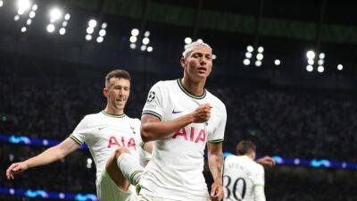 Antonio Conte - Ivan Perisic - Igor Tudor - Richarlison gets first Tottenham Hotspur goals to break 10-man Marseille’s resistance after Chancel Mbemba sees red - eurosport.com - Brazil
