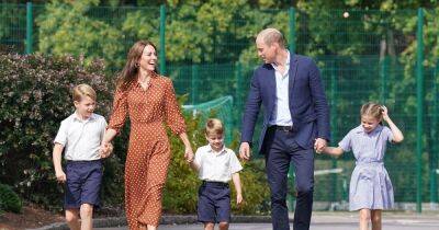 Adorable pictures show Prince George, Princess Charlotte and Prince Louis ahead of first day at school