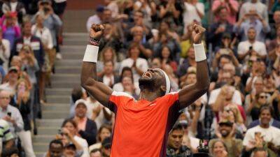 Tiafoe beats Rublev in straight sets to reach US Open semis