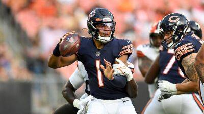 Nick Cammett - Diamond Images - Getty Images - Trey Lance - Andy Dalton - Bears' Justin Fields gearing up for first full season in NFL after disappointing 2021 - foxnews.com - San Francisco -  San Francisco -  Lions -  Chicago - county Brown - county Cleveland -  Detroit