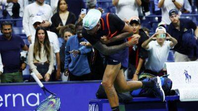Kyrgios fined again at US Open