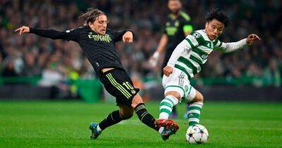 Reo Hatate admits Celtic dazzled by Luka Modric as he's lost for words over Real Madrid midfield master