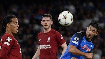 Champions League: Liverpool Trounced By Napoli As Robert Lewandowski Hits Barcelona Hat-trick