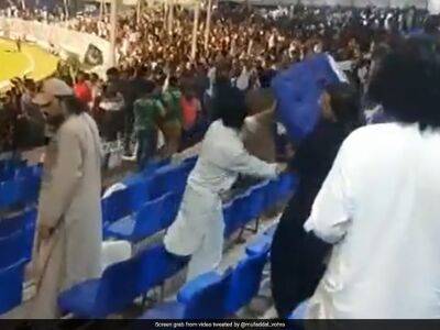 Watch: Angry Afghanistan Fans Throw Chairs At Pakistan Fans After Asia Cup Loss