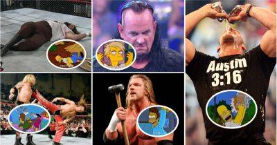 Steve Austin - Shawn Michaels - Wwe Smackdown - Kevin Nash - WWE Superstars from the Attitude Era as Simpsons characters thread is so good - givemesport.com - county Simpson - county Hart