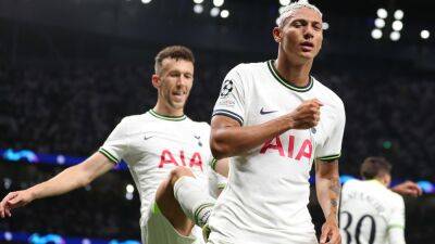 ‘Years of struggle’ – Tearful Richarlison thanks father after two-goal Champions League debut for Tottenham