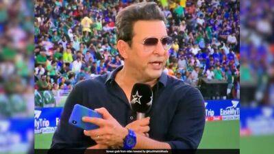 "Two Other Teams Playing...": On Repeatedly Being Asked Questions On India, Wasim Akram Says This On Air