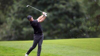 Fleetwood leads as storm clouds gather at BMW PGA Championship