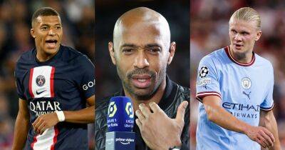 Kevin De-Bruyne - Kylian Mbappe - Thierry Henry - Thierry Henry doubles down on Erling Haaland vs Kylian Mbappe debate - manchestereveningnews.co.uk - Manchester - Spain - Monaco