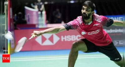 Paris Olympics - Was shocked to see the next year's BWF calendar, says Kidambi Srikanth - timesofindia.indiatimes.com