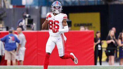 Brian Daboll - Joe Schoen - Giants' Darius Slayton takes pay cut to remain in New York - foxnews.com - New York -  New York - state New Jersey - county Rutherford - county Rich