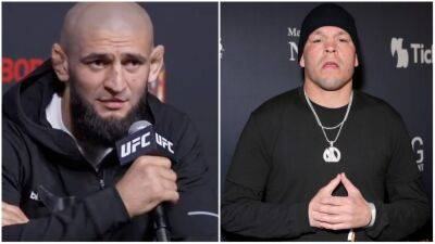 Nate Diaz - Khamzat Chimaev - UFC 279: Khamzat Chimaev sends haunting warning to Nate Diaz - givemesport.com