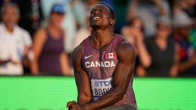 Fred Kerley - Andre De-Grasse - Aaron Brown - Aaron Brown earns career-best finish in 100m at Diamond League Final - cbc.ca - Switzerland - Canada - Jamaica - county Canadian