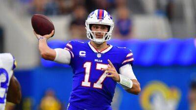 NFL kickoff: Josh Allen’s four touchdowns power Bills to 31-10 victory over Rams