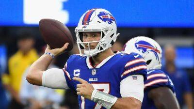 Josh Allen - Bills start Super Bowl pursuit off on strong note, blow out Rams - foxnews.com - Los Angeles -  Los Angeles - state California