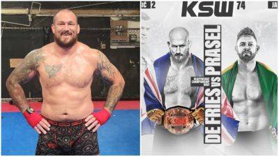 Phil De Fries reflects on overcoming anxiety ahead of KSW 74 title fight - givemesport.com - Britain