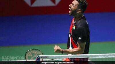 HS Prannoy Becomes World No. 1 In BWF World Tour Rankings