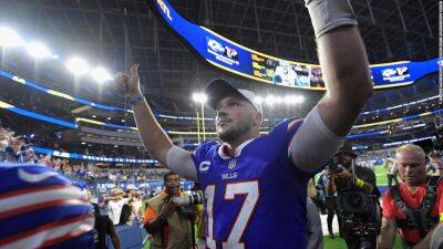 Josh Allen - Matthew Stafford - Buffalo Bills assert Super Bowl aspirations with emphatic 31-10 win over reigning champion LA Rams in NFL season opener - edition.cnn.com - Los Angeles -  Los Angeles -  Baltimore
