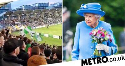 Shamrock Rovers fans celebrate Queen’s death with vile chant during game