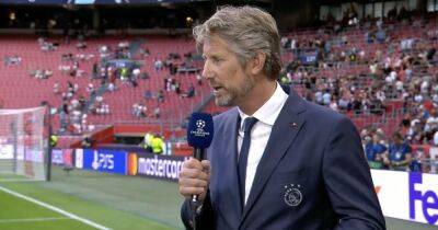 Edwin van der Sar claims Erik ten Hag is not "helping" after Ajax duo joined Manchester United