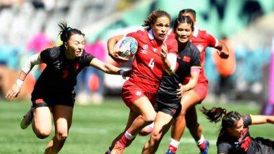 Canadian women advance, men eliminated at Rugby World Cup Sevens
