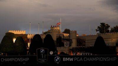 DP World Tour confirms play in BMW PGA Championship at Wentworth to resume on Saturday following death of Queen - eurosport.com - South Africa - India - county Durham