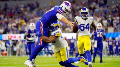 Josh Allen - Matthew Stafford - Buffalo Bills make statement by beating up on defending champion Los Angeles Rams - espn.com - Los Angeles -  Los Angeles - county Edwards