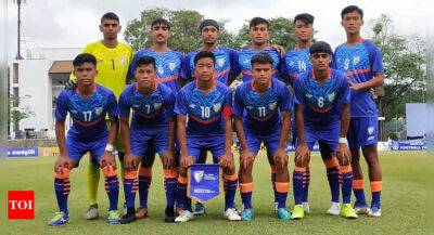 India go down 1-3 to Nepal in SAFF U-17 Championship - timesofindia.indiatimes.com - India - Nepal